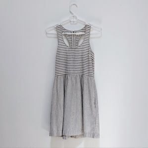 Striped Linen Summer Dress